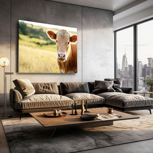 Happy Cow Wall Art