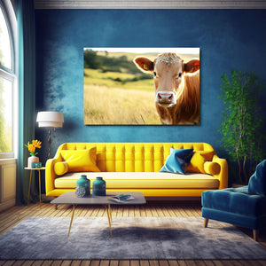 Happy Cow Wall Art