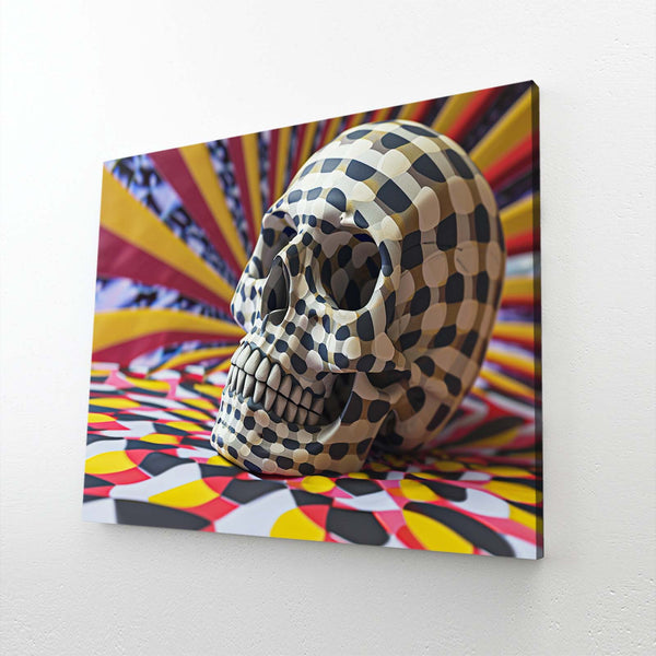 Happy Skull Wall Art | MusaArtGallery™