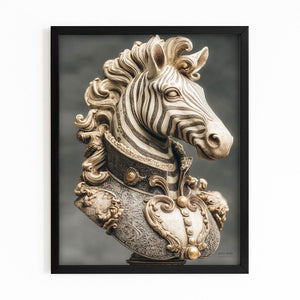 Head Zebra Canvas