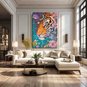 Hidden Tiger Wall Art | MusaArtGallery™