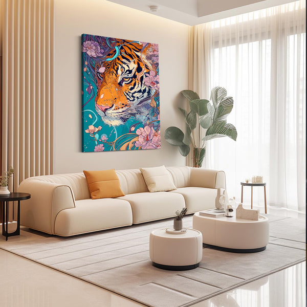 Hidden Tiger Wall Art | MusaArtGallery™