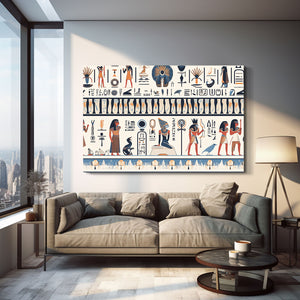 Hieroglyphics Egyptian Art