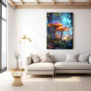 Hippy Mushroom Art | MusaArtGallery™
