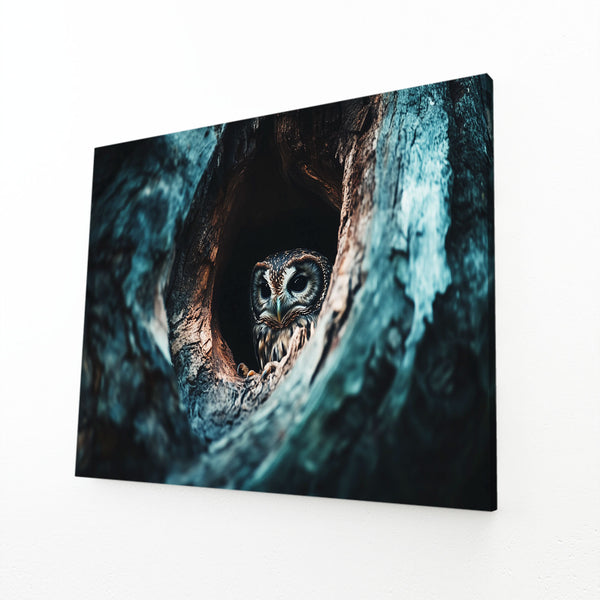 Hole Owl Wall Art