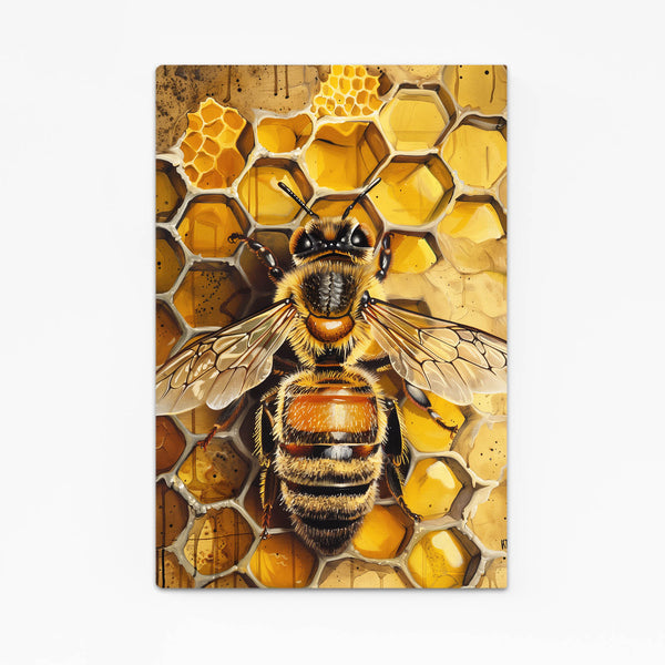 Honeycomb Bee Art | MusaArtGallery™