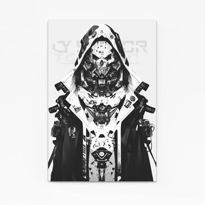 Hooded Enforcer Cyberpunk Art | MusaArtGallery™