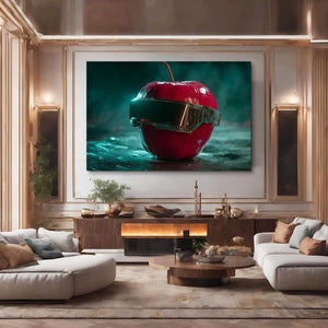 Horizontal Apple Wall Decor
