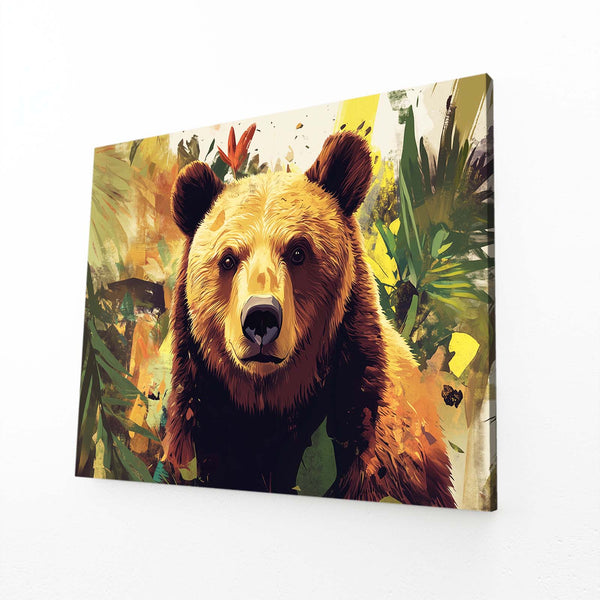 Horizontal Bear Canvas