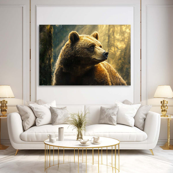 Horizontal Bear Print