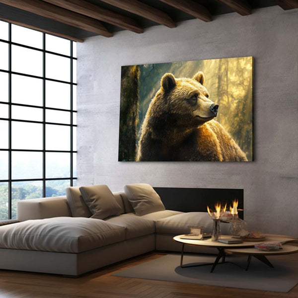 Horizontal Bear Print