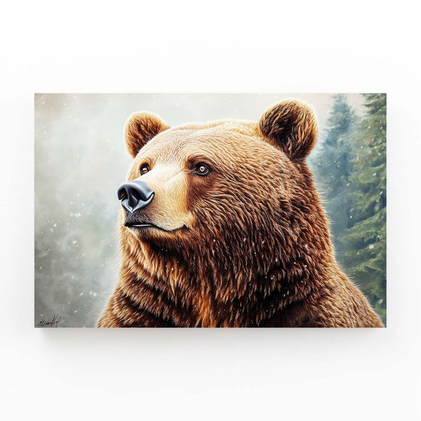 Horizontal Bear Wall Art