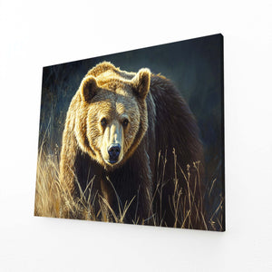Horizontal Bear Wall Decor