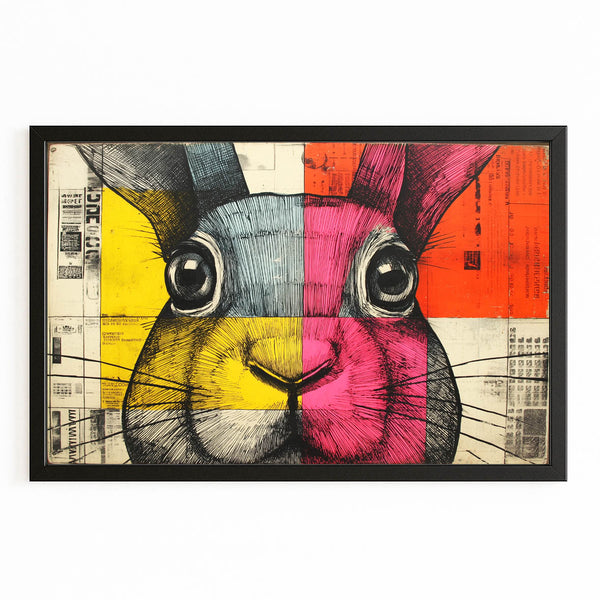 Horizontal Bunny Print