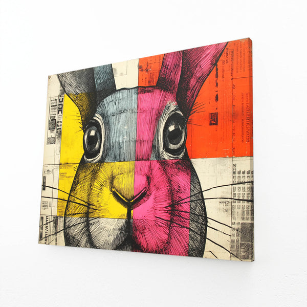 Horizontal Bunny Print