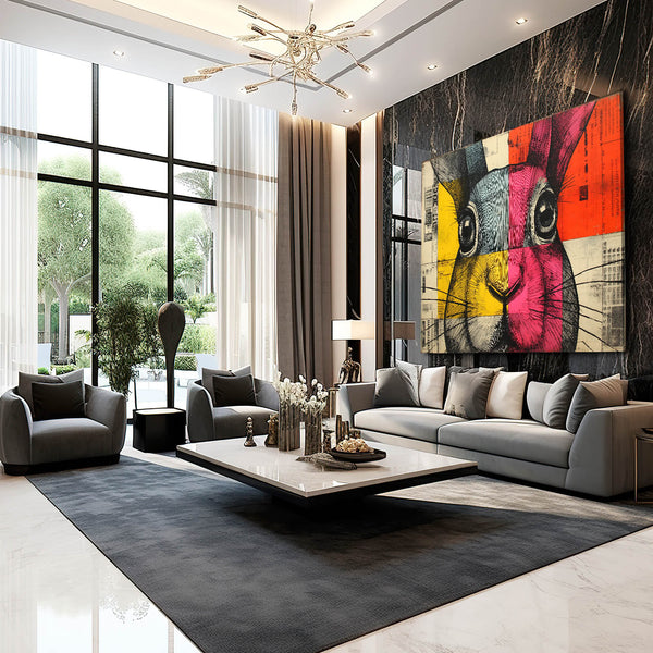 Horizontal Bunny Print