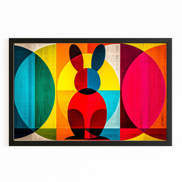 Horizontal Bunny Wall Art