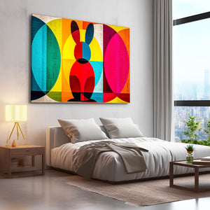 Horizontal Bunny Wall Art