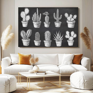 Horizontal Cactus Art Print