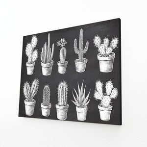Horizontal Cactus Art Print