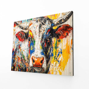 Horizontal Cow Print