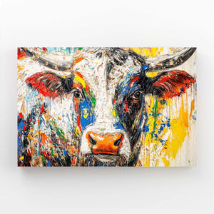 Horizontal Cow Print