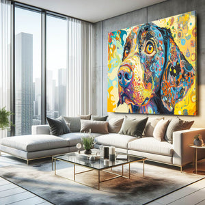 Horizontal Dog Art