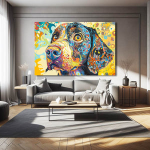 Horizontal Dog Art