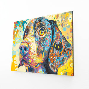 Horizontal Dog Art