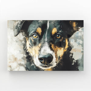 Horizontal Dog Print