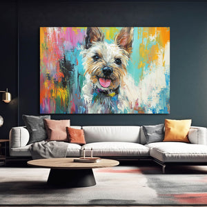 Horizontal Dog Wall Art