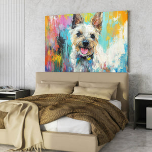 Horizontal Dog Wall Art