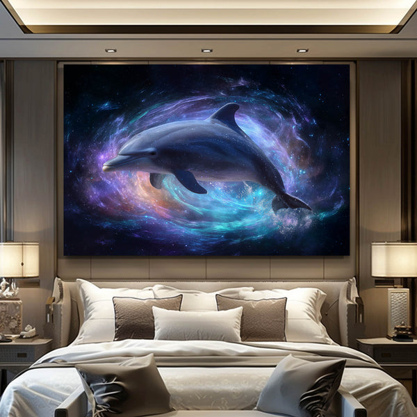 Horizontal Dolphin Wall Art