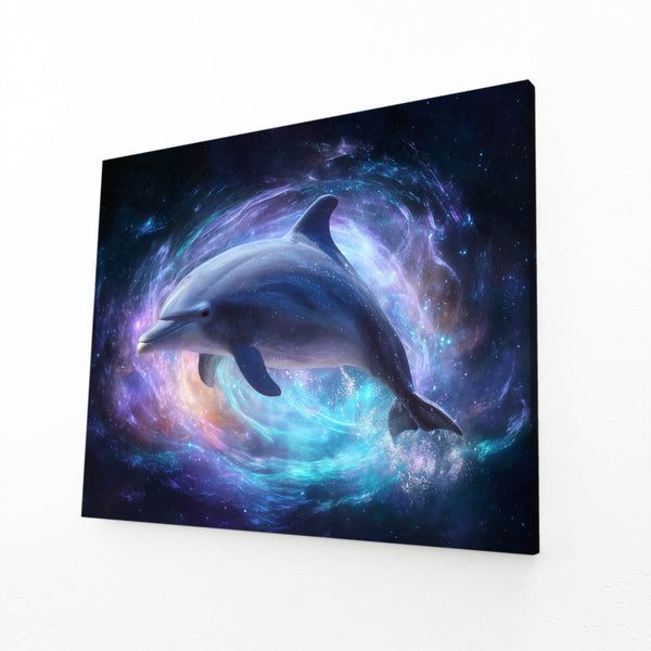Horizontal Dolphin Wall Art