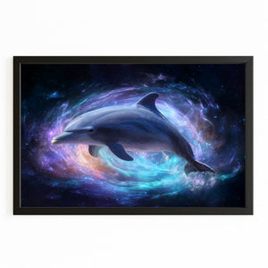 Horizontal Dolphin Wall Art