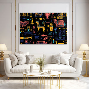 Horizontal Egyptian Wall Decor