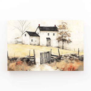 Horizontal Farmhouse Kitchen Decor