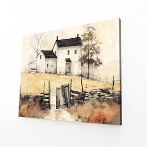 Horizontal Farmhouse Kitchen Decor