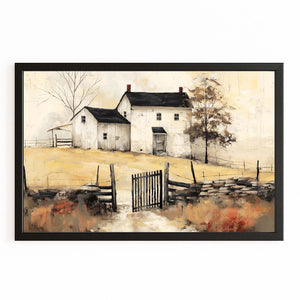 Horizontal Farmhouse Kitchen Decor