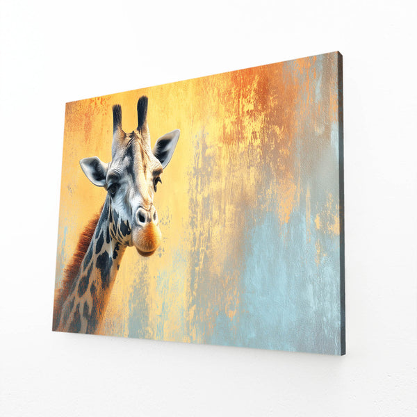 Horizontal Giraffe Wall Art