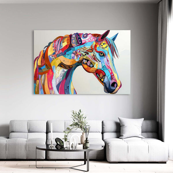 Horizontal Horse Art
