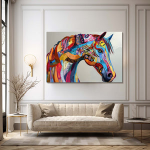 Horizontal Horse Art