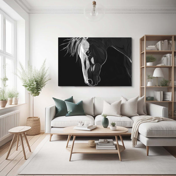 Horizontal Horse Artwork