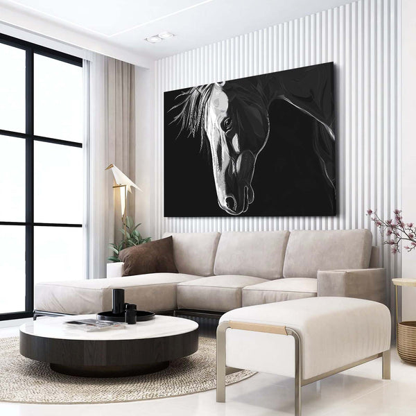 Horizontal Horse Artwork