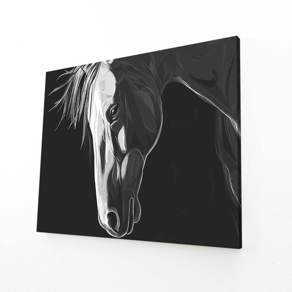 Horizontal Horse Artwork