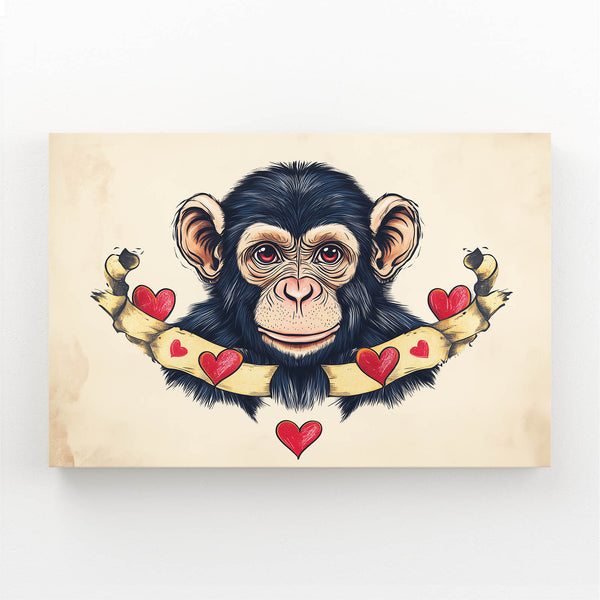 Horizontal Monkey Art