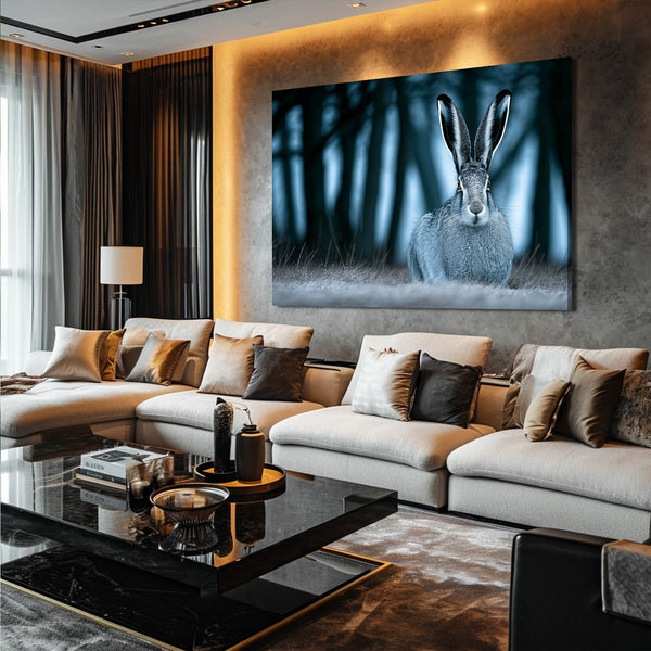 Horizontal Rabbit Wall Art