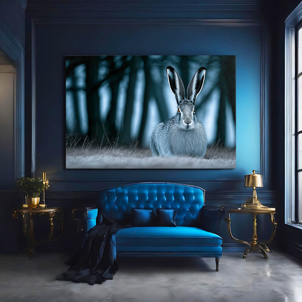 Horizontal Rabbit Wall Art