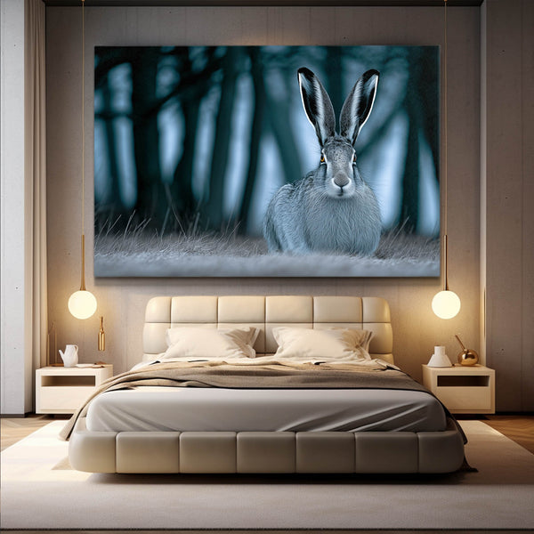 Horizontal Rabbit Wall Art