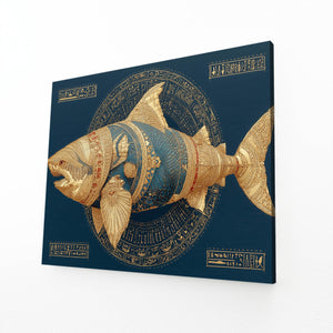 Horizontal Shark Canvas